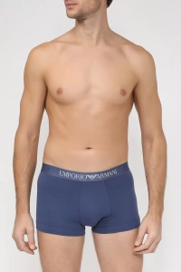 Комплект мужских трусов-боксеров EMPORIO ARMANI (2шт) (Camou Print/Indigo 56736)