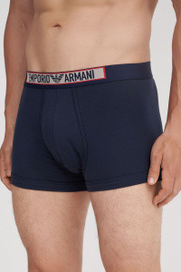 Мужские трусы-боксеры EMPORIO ARMANI (Marine 00135)