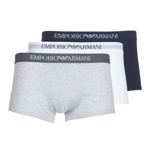Комплект мужских трусов-боксеров EMPORIO ARMANI (3шт) (Bianco/Grigiomel/Marine 40510)