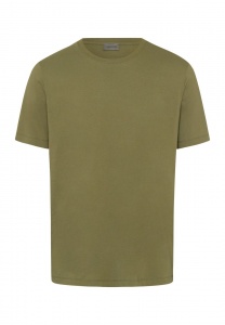 Мужская футболка HANRO Living Shirts (Оливковый)