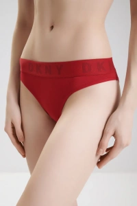 Женские трусы-слипы DKNY Cozy Boyfriend (Красный)