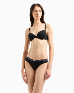 Женские трусы-стринги EMPORIO ARMANI (2шт) (Black/Black 17020)