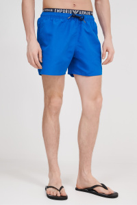 Мужские пляжные шорты EMPORIO ARMANI (Royal 03233)