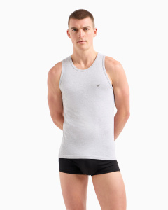 Мужская майка EMPORIO ARMANI (Grigio Melange 00048)