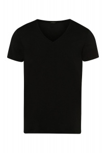 Мужская футболка HANRO Cotton Superior (Черный)