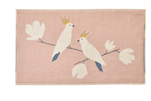 Коврик для ванной BLANC DES VOSGES Perruches