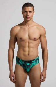 Мужские классические плавки BIKKEMBERGS Gradient (Голубой)