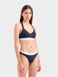 Женские трусы-бразилиана EMPORIO ARMANI (2шт) (Marine 00135)