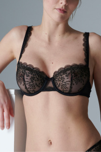 Бюстгальтер SIMONE PERELE Singuliere (Черный)