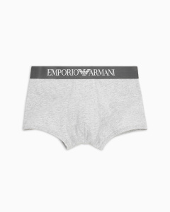 Мужские трусы-боксеры EMPORIO ARMANI (Grigio Melange 00048)