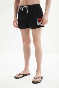 Мужские пляжные шорты BIKKEMBERGS Love (Черный)