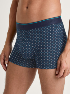 Мужские трусы-боксеры CALIDA Cotton Stretch (Синий)