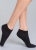 Комплект женских носков DIM Basic Cotton (2 пары) (Черный/Черный)