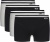 Комплект мужских трусов-боксеров DIM EcoDIM (4шт) (Черный/Серый)