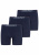 Комплект мужских трусов-боксеров JOCKEY Cotton Stretch Comfort (3шт) (Синий)