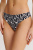 Женские трусы-стринги DKNY Litewear Cut Anywear (Черный-Белый)