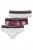 Комплект мужских трусов-слипов JOCKEY Cotton Stretch (3шт) (Серый-Красный)