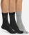 Комплект мужских носков DIM Cotton Style (3 пары) (Черный/Антрацит/Серый)