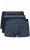 Комплект мужских трусов-боксеров EMPORIO ARMANI (3шт) (Armani Blue/Armani Blue Print Stone/Armani Blue mb089)