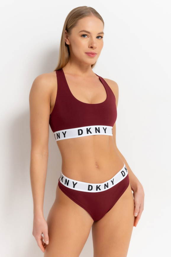 Топ DKNY Cozy Boyfriend (Коричневый) фото 3