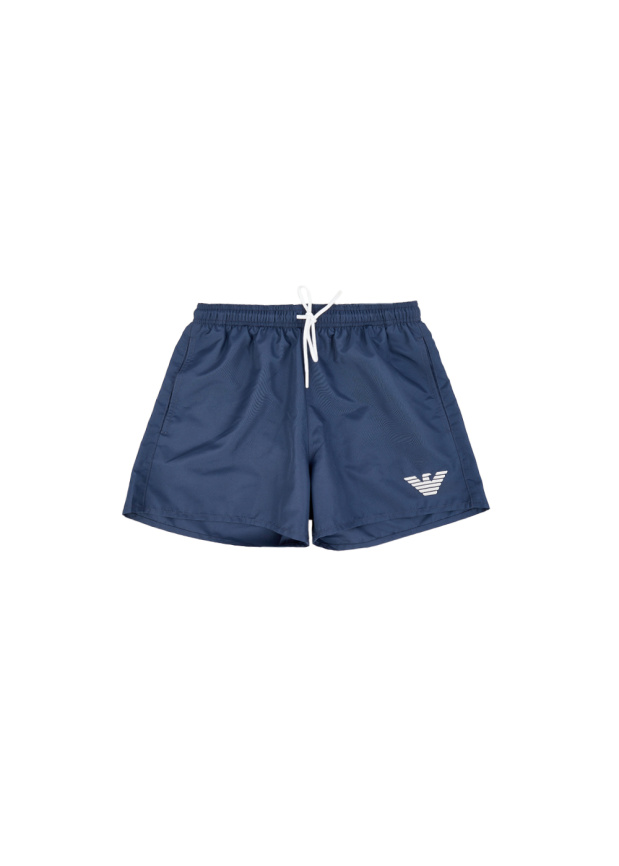 Мужские пляжные шорты EMPORIO ARMANI (Navy Blue 06935) фото 1