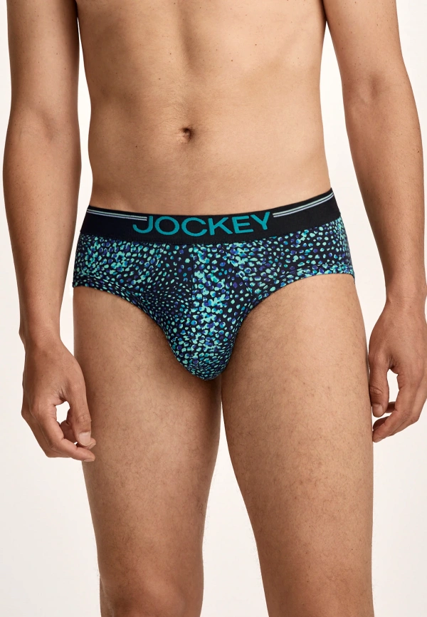 Комплект мужских трусов-слипов JOCKEY Cotton Stretch Comfort (3шт) (Зеленый) фото 2