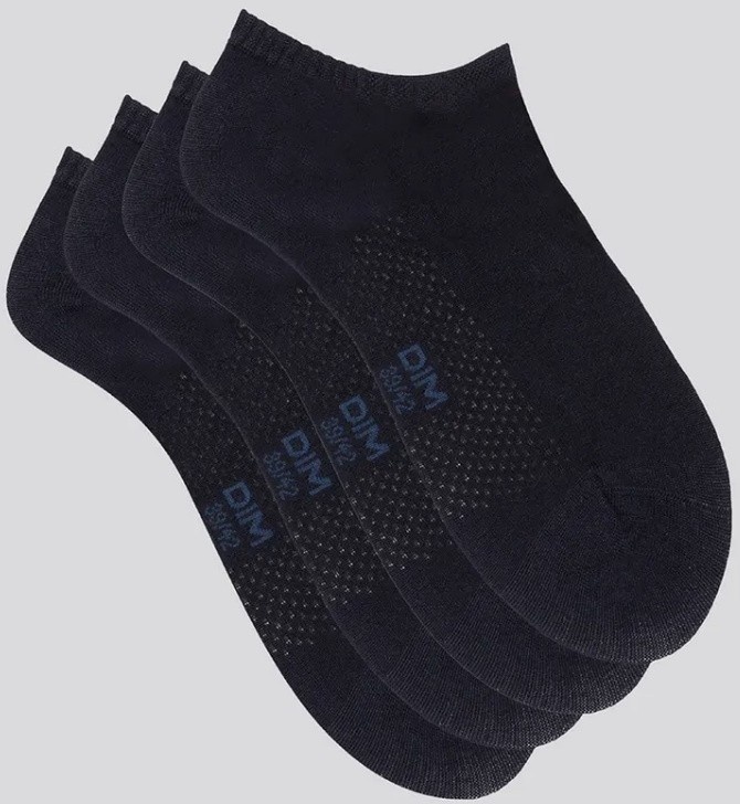 Комплект мужских носков DIM Bamboo (2 пары) (Черный) фото 3