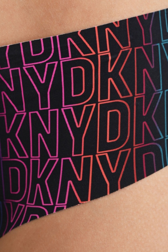 Женские трусы-хипстеры DKNY Litewear Cut Anywhere (Синий) фото 3