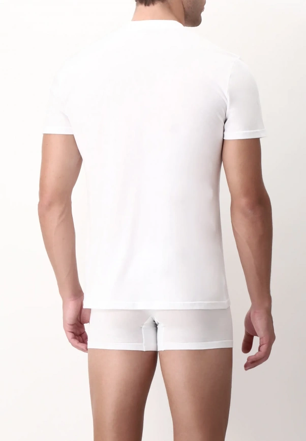 Мужская футболка PEROFIL Cotone Pima (Белый) фото 2