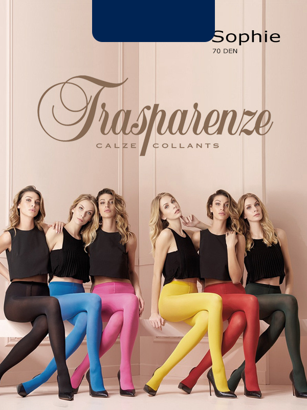 Колготки TRASPARENZE Sophie 70 (Blu) фото 1