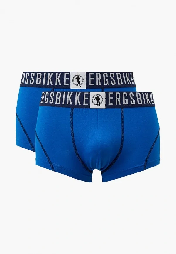 Комплект мужских трусов-боксеров BIKKEMBERGS Fashion Pupino (2шт) (Синий) фото 1