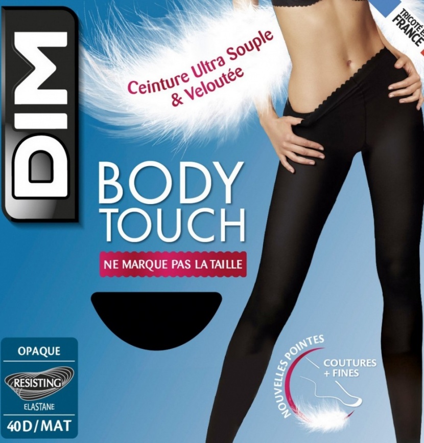 Колготки  DIM Body Touch 40 (Черный) фото 2