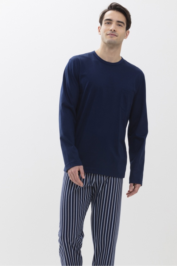 Мужская пижама MEY Portimo (Синий) фото 1