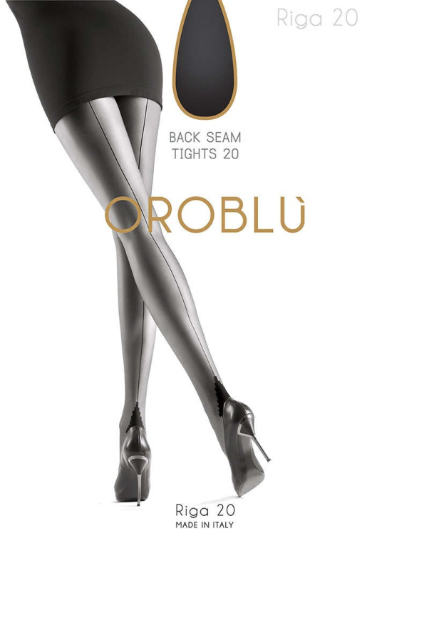 Колготки OROBLU Riga 20 (Nude/Black) фото 4