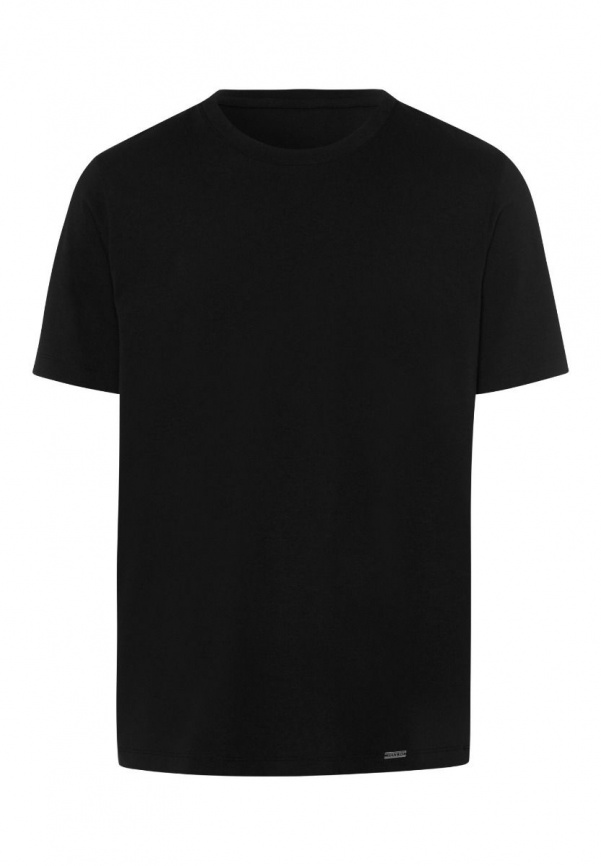 Мужская футболка HANRO Living Shirts (Черный) фото 1