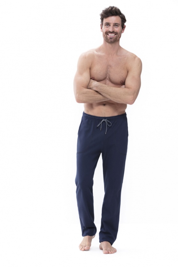 Домашние мужские брюки MEY Dalmore (Темный-Синий) фото 1