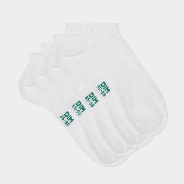 Комплект женских носков DIM Green (2 пары) (Белый) фото 2