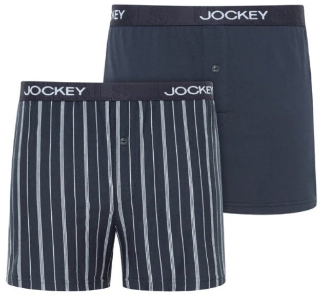 Комплект мужских трусов-шорт JOCKEY Night and Day (2шт) (Многоцветный) фото 1