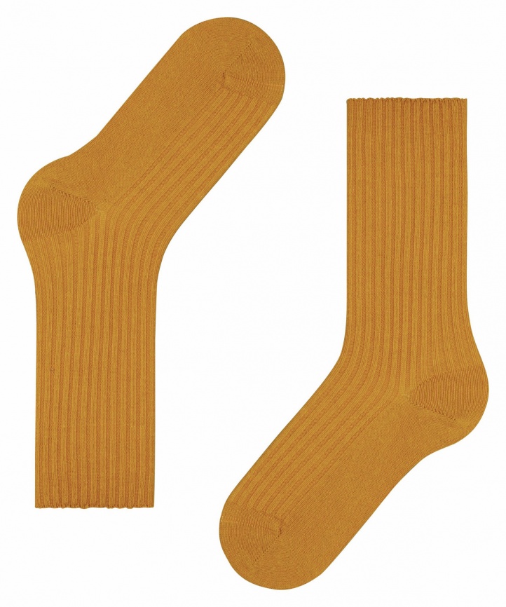 Носки женские FALKE Cosy Wool Boot (Желтый) фото 4