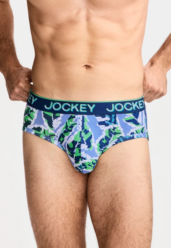 Мужские трусы-слипы JOCKEY Cotton Modal (Голубой) фото 1