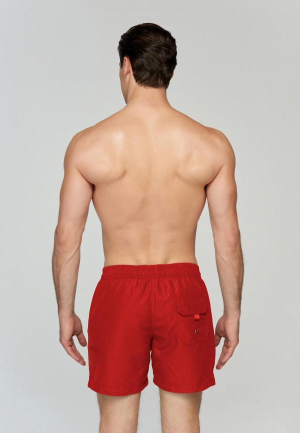 Пляжные шорты MARC AND ANDRE Men's style (Красный) фото 2