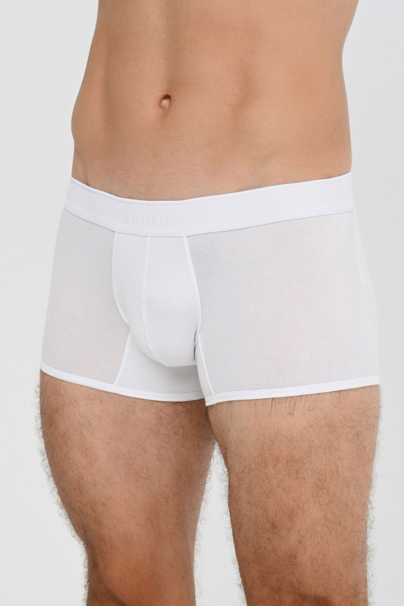Мужские трусы-боксеры PEROFIL Short Push Up (Белый) фото 1