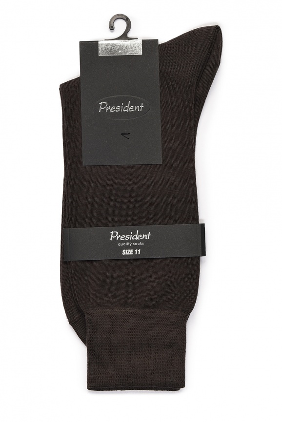 Мужские носки PRESIDENT Winter (Темный-Коричневый) фото 1