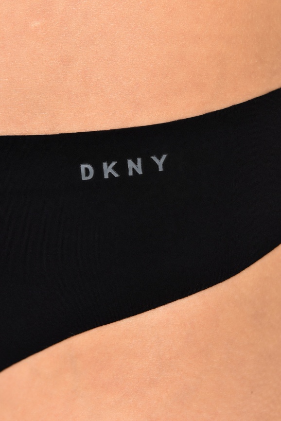 Женские трусы-стринги DKNY Litewear (Черный) фото 4
