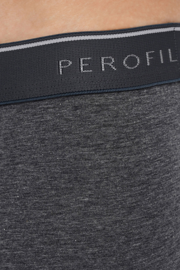 Мужские трусы-боксеры PEROFIL Short Push Up (Серый) фото 4