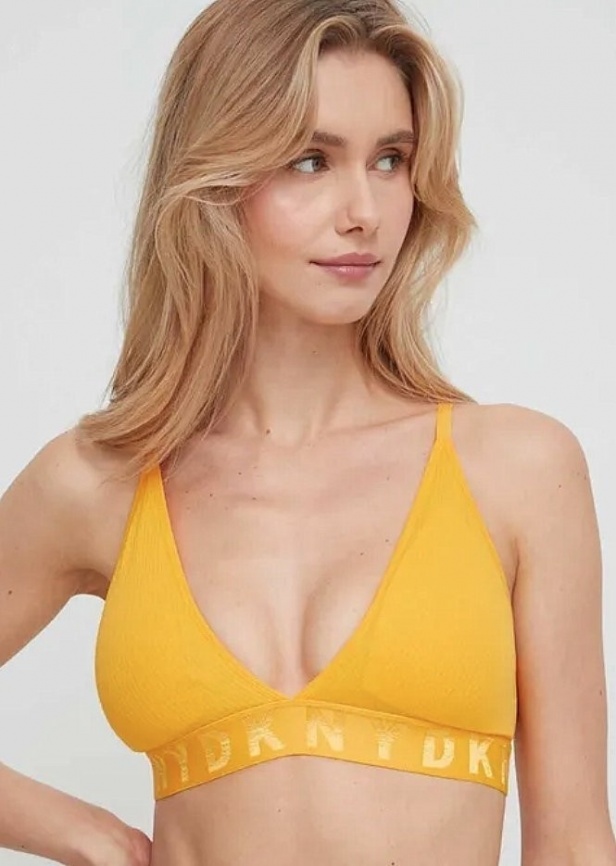 Бюстгальтер с мягкой чашкой DKNY Seamless Litewear (Желтый) фото 1