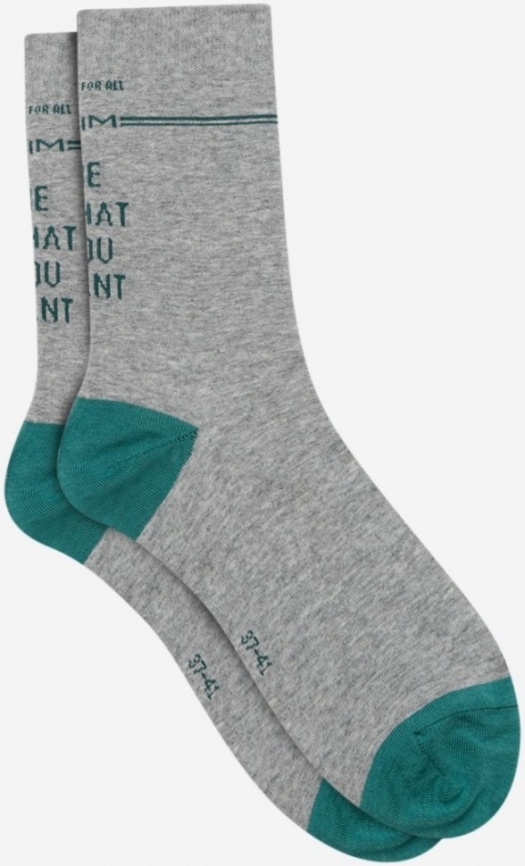 Комплект мужских носков DIM Originals (Вереск/Изумруд) фото 2