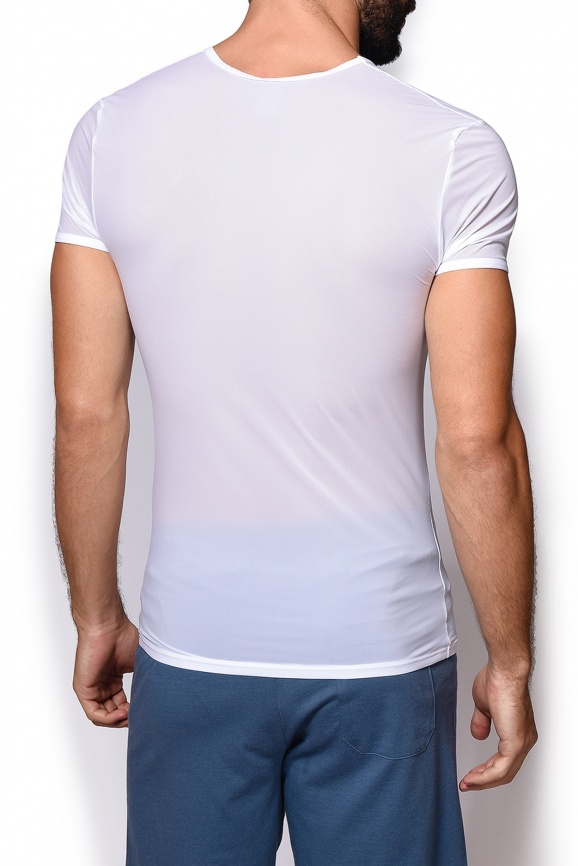 Мужская футболка OLAF BENZ RED0965 (Белый) фото 2