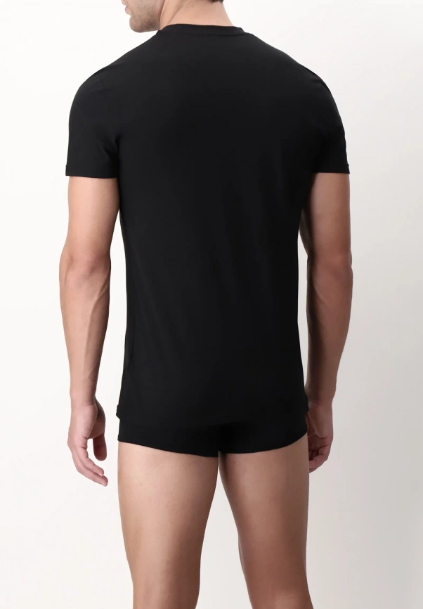 Мужская футболка PEROFIL Pima Bipack (Черный) фото 3