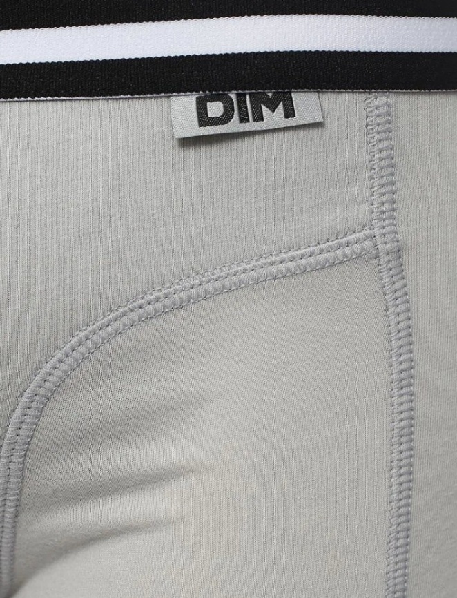Комплект мужских трусов-боксеров DIM EcoDIM (4шт) (Черный/Серый) фото 4